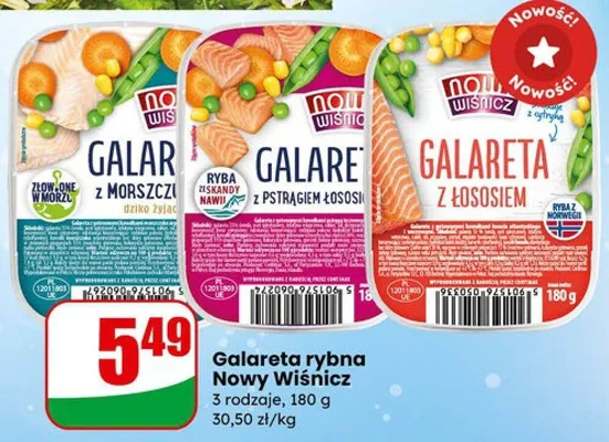 Galareta rybna z Morszczuka  promocja w Dino