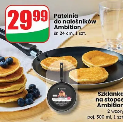 Patelnia do naleśników Ambition śr. 24 cm promocja w Dino