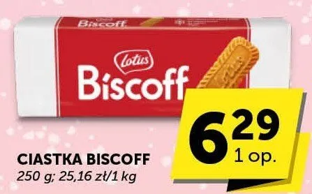 Ciastka Biscoff Lotus promocja w ABC