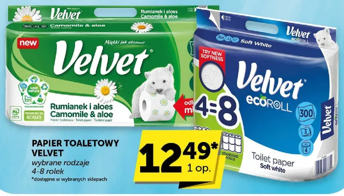 Papier toaletowy promocja w Groszek