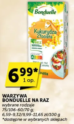 Warzywa Bonduelle na raz kukurydza złocista promocja w Euro Sklep