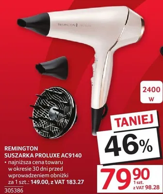 Suszarka PROLUXE AC9140 REMINGTON promocja w Selgros