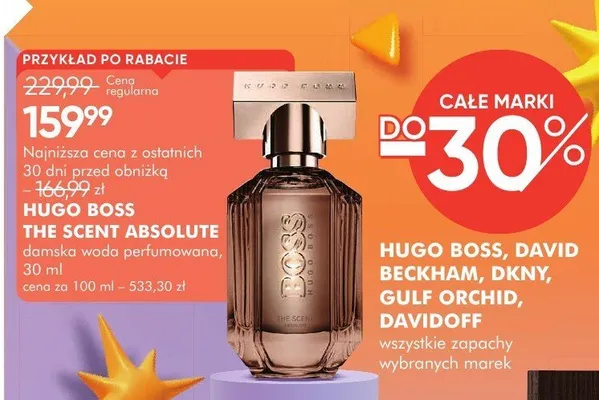 Perfumy damskie Hugo Boss The Scent Absolute promocja w Super-Pharm