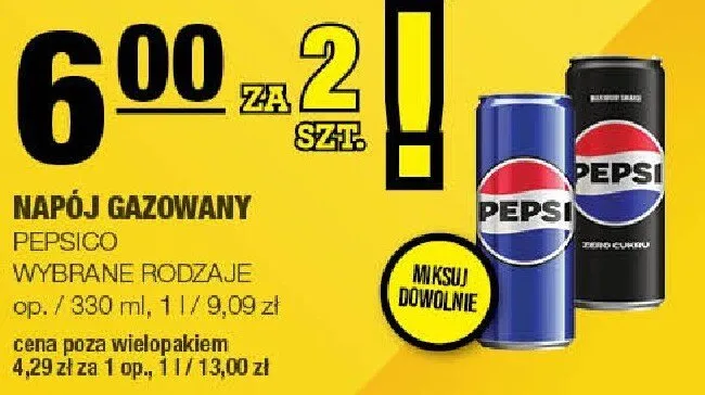 Napój promocja w SPAR