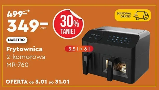 Frytkownica promocja w Biedronka