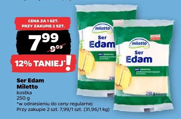 Ser promocja w Netto