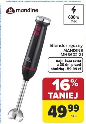 Blender ręczny promocja w Carrefour Market