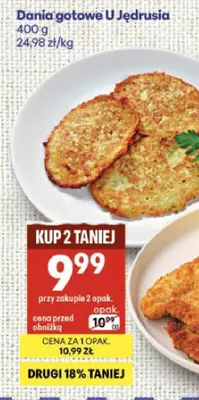 Dania gotowe U Jędrusia 400 g promocja w Delikatesy Centrum
