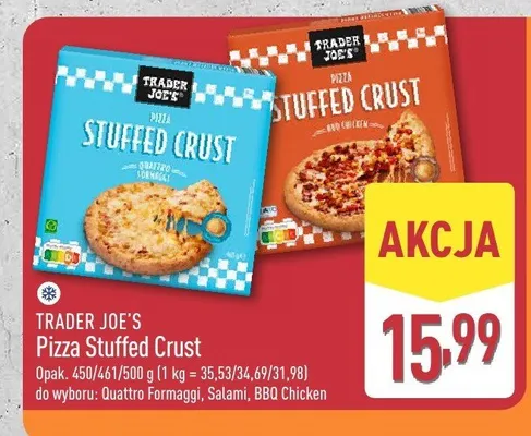 Pizza Trader Joe's Pizza Stuffed Crust promocja w Aldi