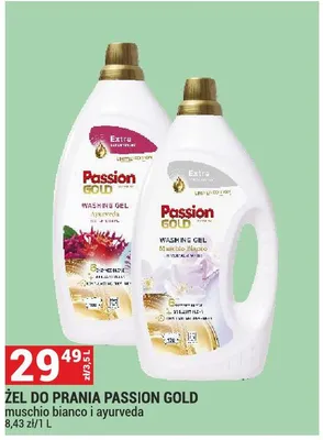 Żel do prania Passion gold promocja w Merkury Market