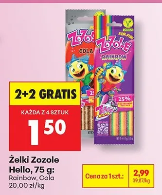 Żelki Hello Rainbow promocja w Biedronka