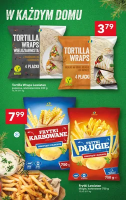 Frytki Lewiatan długie 750 g promocja w LEWIATAN