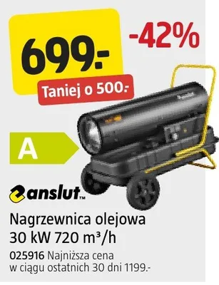 Nagrzewnica olejowa 30 kW Dh 91 Anslut promocja w Jula