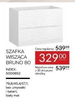 Szafka wisząca BRUNO 80 Abra Meble promocja w Abra Meble