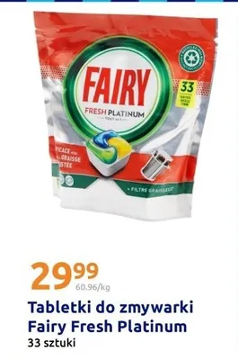 Tabletki do zmywarki Fresh Platinum 33 szt. promocja w Action