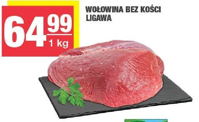 Wołowina bez kości ligawa promocja w SPAR