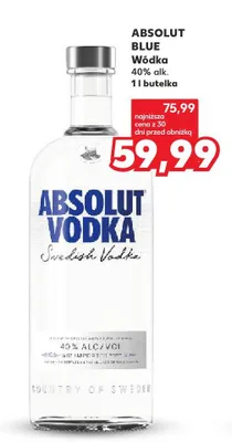 Wódka promocja w Kaufland