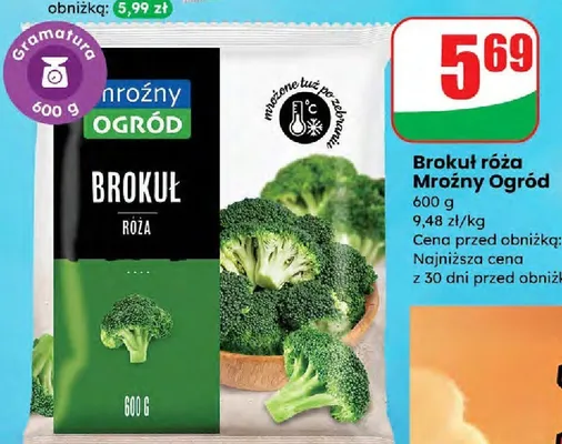Brokuł róża  promocja w Dino