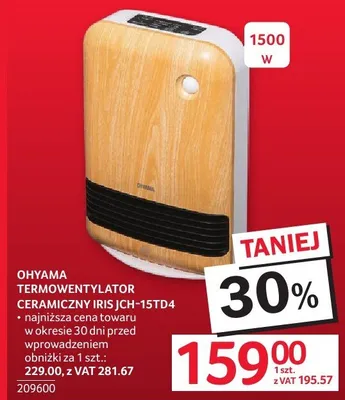 Termowentylator promocja w Selgros