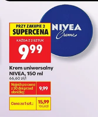 Krem uniwersalny, 150 ml Nivea promocja w Biedronka
