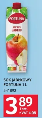 Sok jabłkowy promocja w Selgros