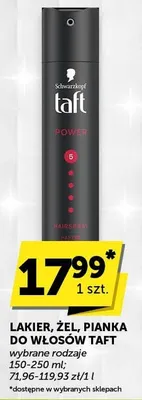 Pianka do włosów Taft promocja w Groszek
