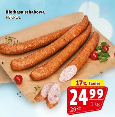 Kiełbasa schabowa Pekpol promocja