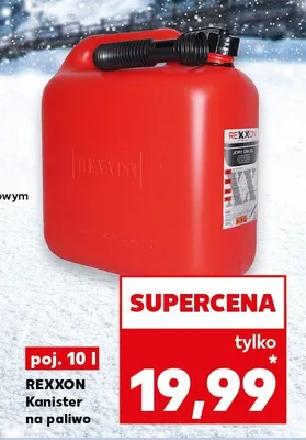 Kanister na paliwo 10 l promocja w Kaufland