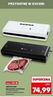 Zgrzewarka próżniowa Switch On promocja w Kaufland