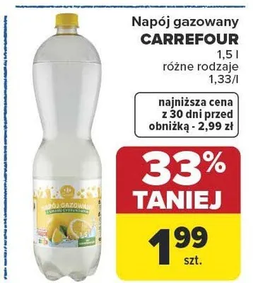Napój promocja w Carrefour Market