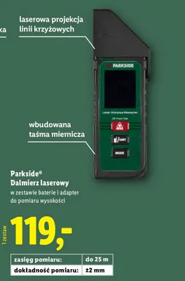 Dalmierz laserowy promocja w Lidl
