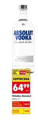 Wódka ABSOLUT ANDY WARHOL LIMITED EDITION promocja w Biedronka