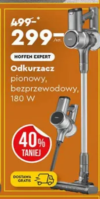 Odkurzacz pionowy bezprzewodowy 180 W promocja w Biedronka