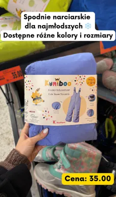 Spodnie narciarskie dziecięce promocja w Kaufland