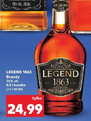 Brandy Legend 1863 promocja