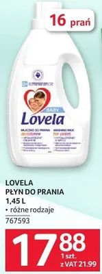 Płyn do prania Lovela 1,45L różne rodzaje promocja w Selgros