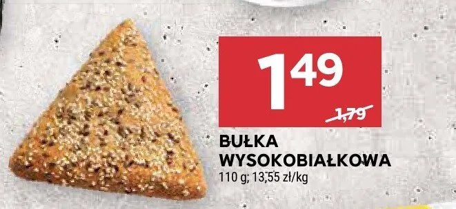 Bułka wysokobiałkowa promocja w Stokrotka