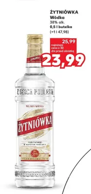 Wódka 0,5 l Żytniówka promocja