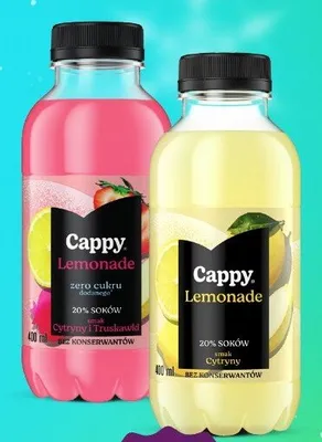 Lemoniada Cappy Lemonade Cytryna 0,4 l promocja w Duży Ben