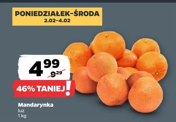 Mandarynka luz promocja w Netto