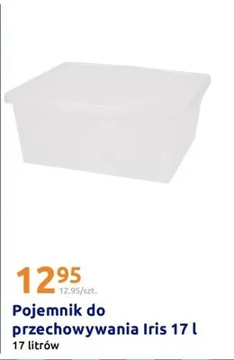 Pojemnik do przechowywania 17 l promocja w Action
