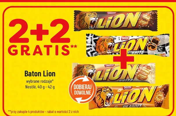 Baton Lion White promocja w POLOmarket
