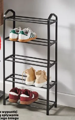 Stojak na buty 5-poziomowy 49.5x18.5x72.5 cm promocja w Netto