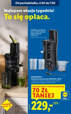 Wyciskarka wolnoobrotowa SJBK 300 B3, 300 W SILVERCREST promocja w Lidl