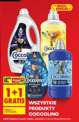 Wszystkie produkty Coccolino promocja w Biedronka