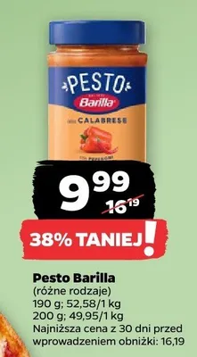 Pesto, różne rodzaje promocja w Netto
