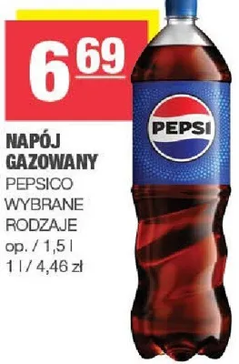 Napój gazowany PEPSI PEPSICO promocja w SPAR