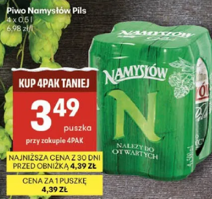 Piwo promocja w Delikatesy Centrum