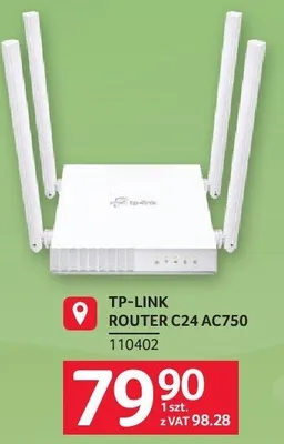 Router TP-LINK C24 AC750 promocja w Selgros