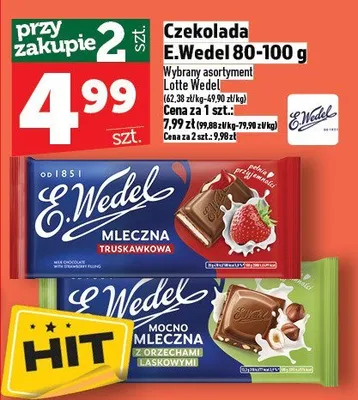 Czekolada promocja w TOPAZ